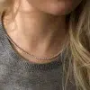 diamond tennis necklace