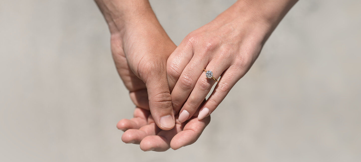 Solitärringar utan sidostenar