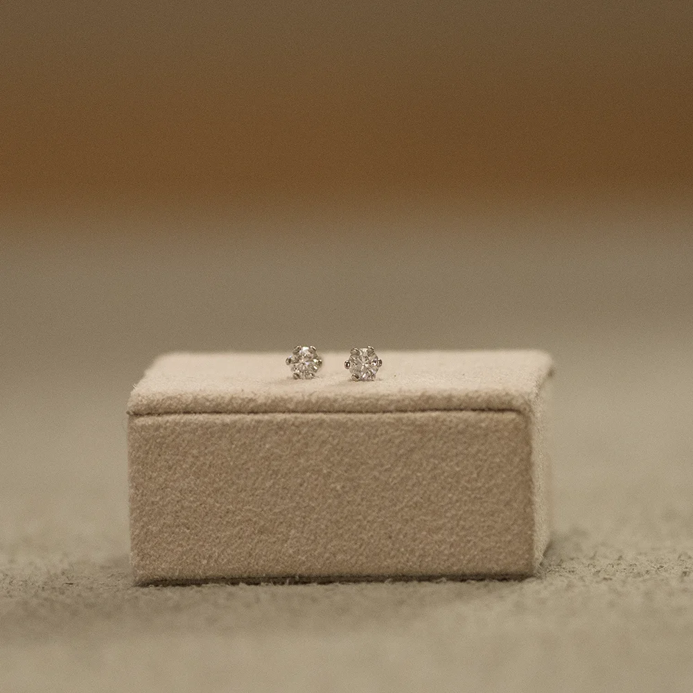 Diamantörhänge