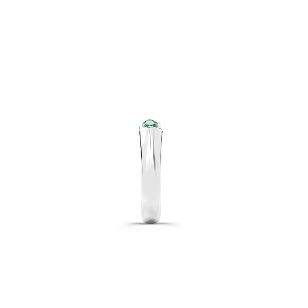ring with emeralds, smaragdring, toi et moi ring, pinky ring, lillfingerring
