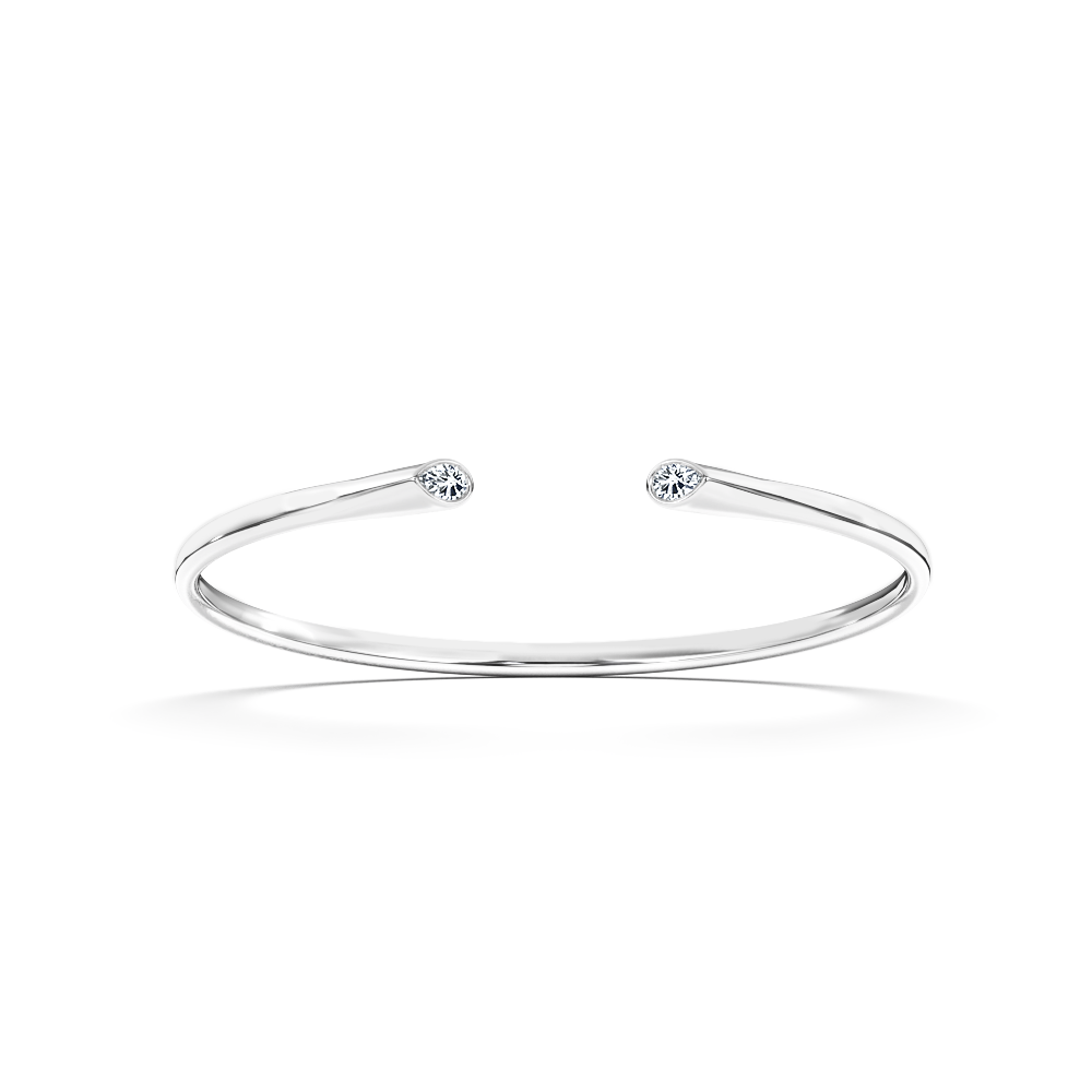 diamond bangle, gold bracelet with diamonds