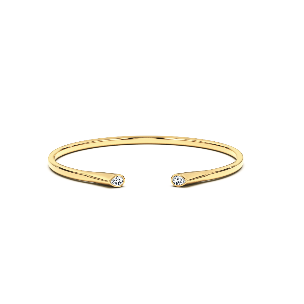 gold bracelet with diamonds