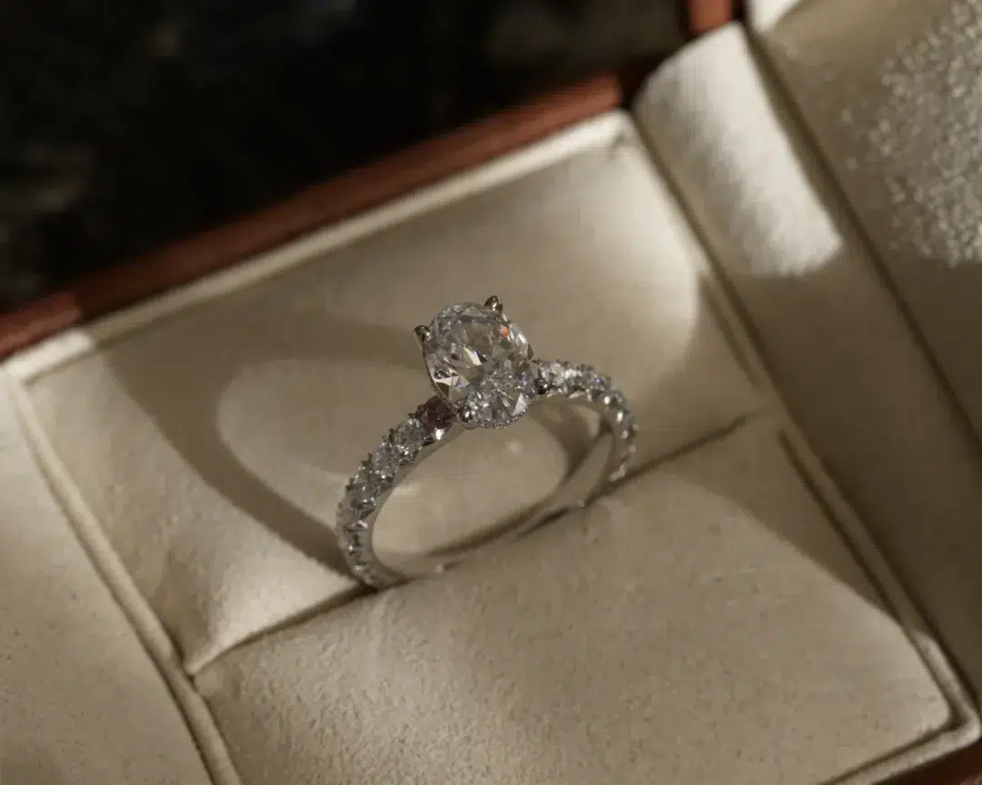 hidden halo, pink diamonds