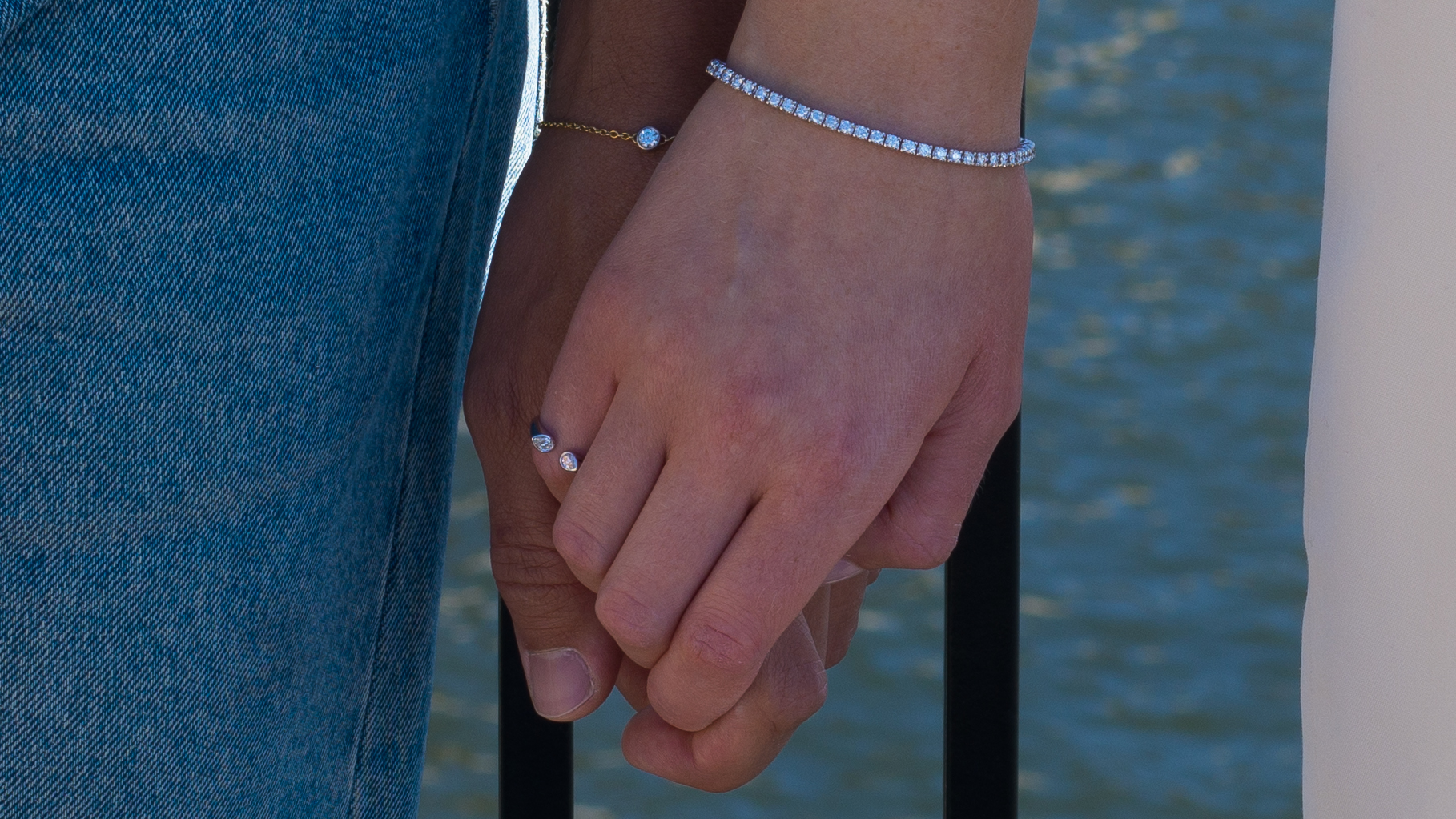 tennisarmband, diamantarmband, bezelarmband