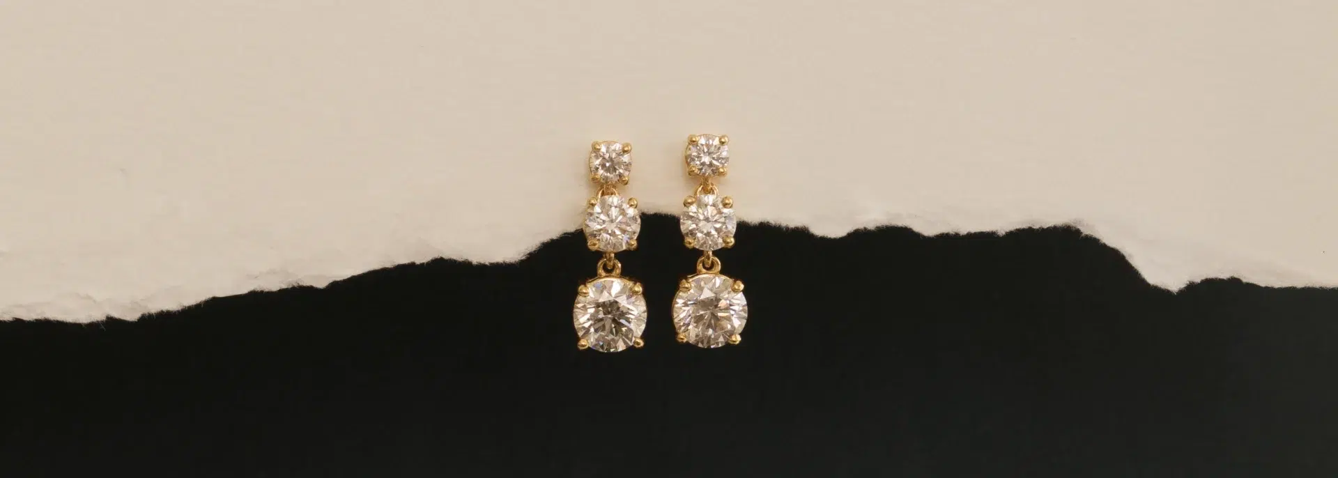 Diamantörhängen