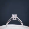 princess cut diamond ring,
