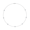 multi luck diamond necklace, diamond necklace, diamanthalsband, diamantcollier