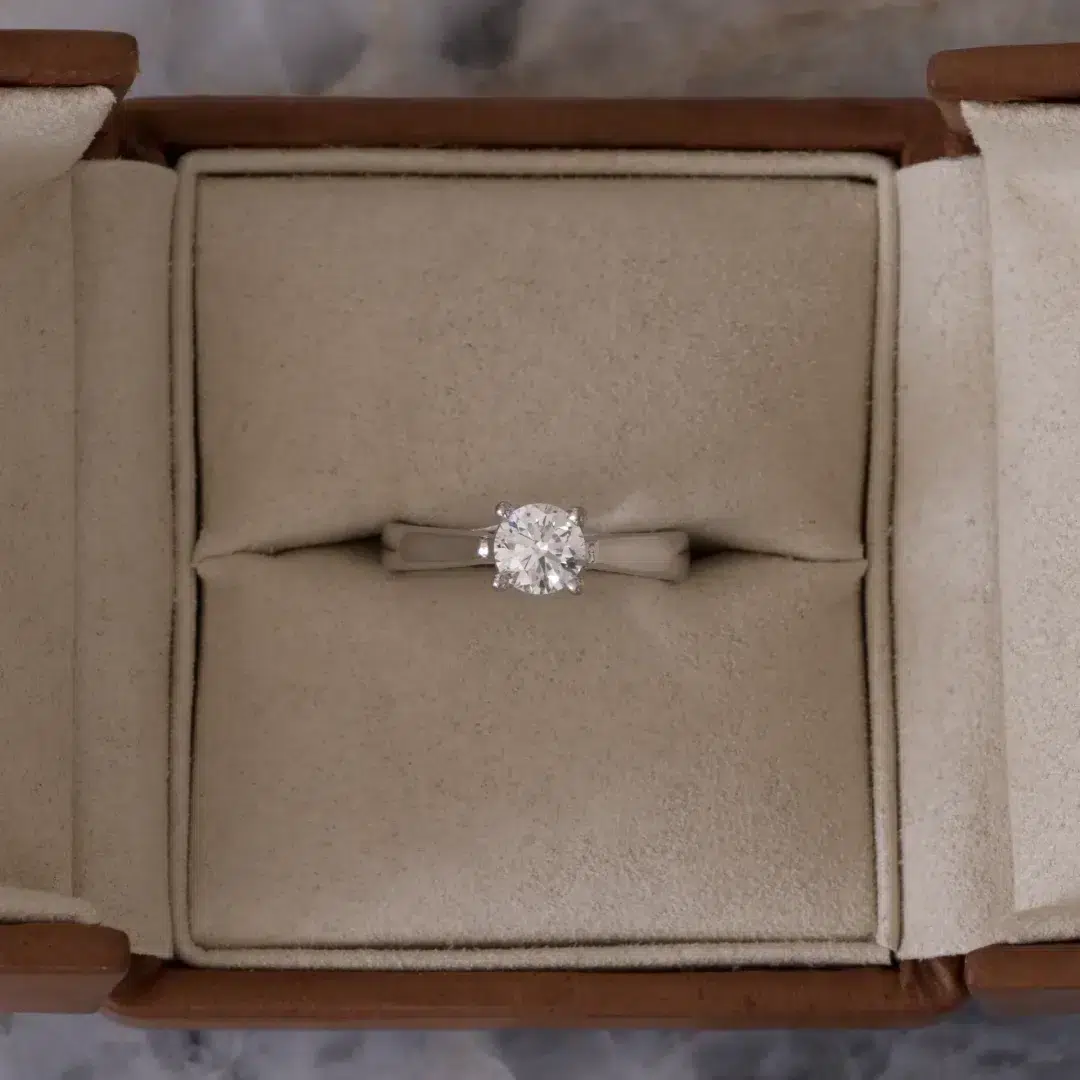 diamond solitaire ring
