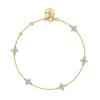 diamantarmband i gulguld